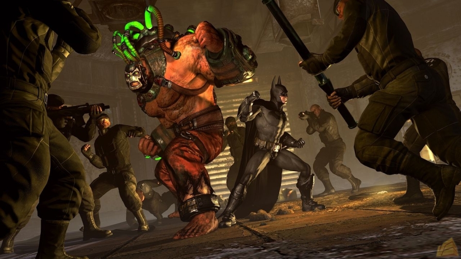 蝙蝠侠阿甘之城新图