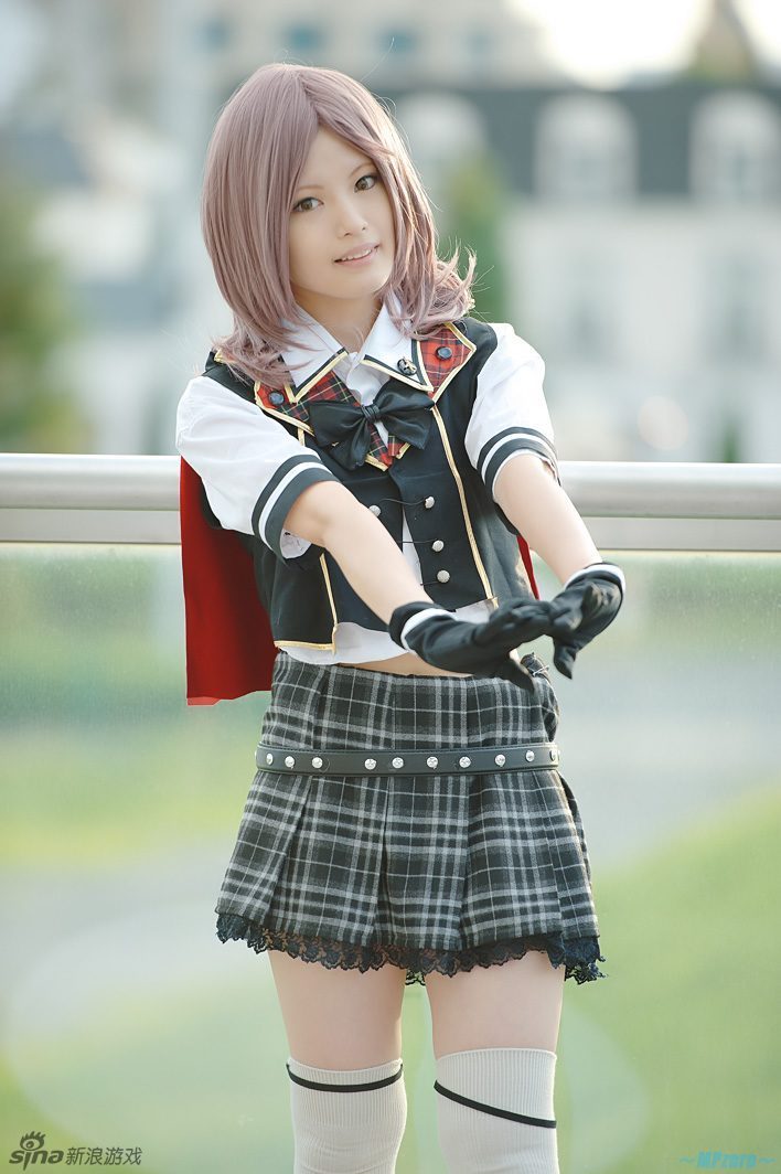 《最终幻想 零式》雷姆·托其米亚cos 甜美中透着霸气