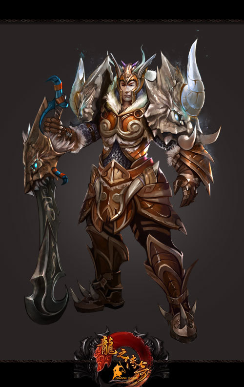 《龙之传奇》游戏原画