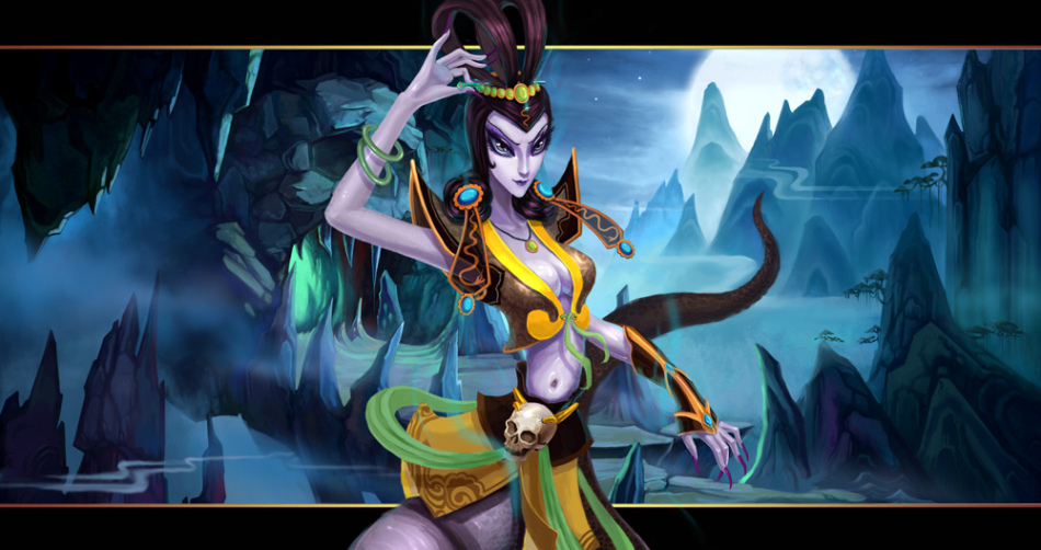 《葫芦娃ol》原画之山神庙小童