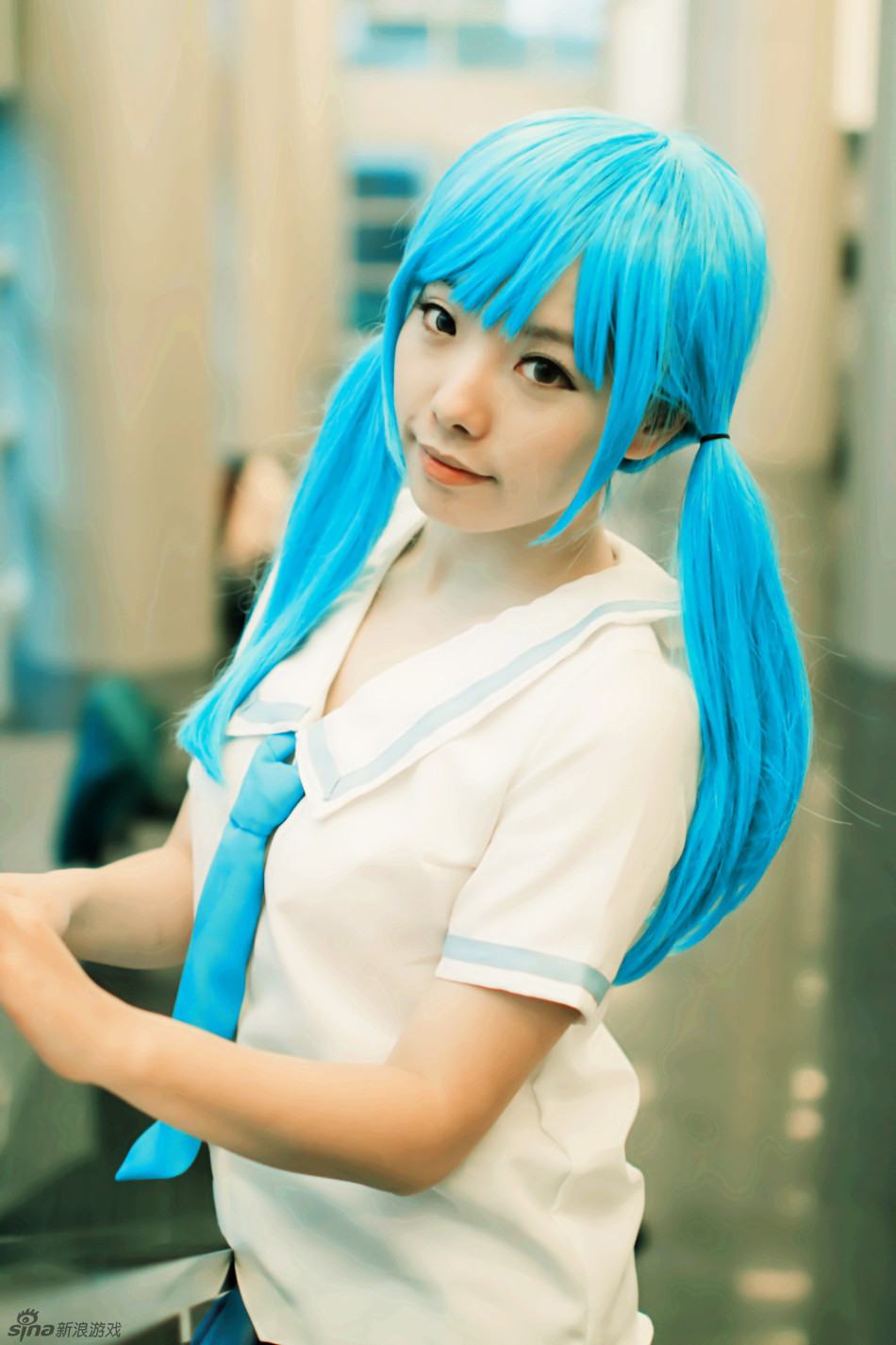 纱布蓝-万圣节扮萝莉送糖果