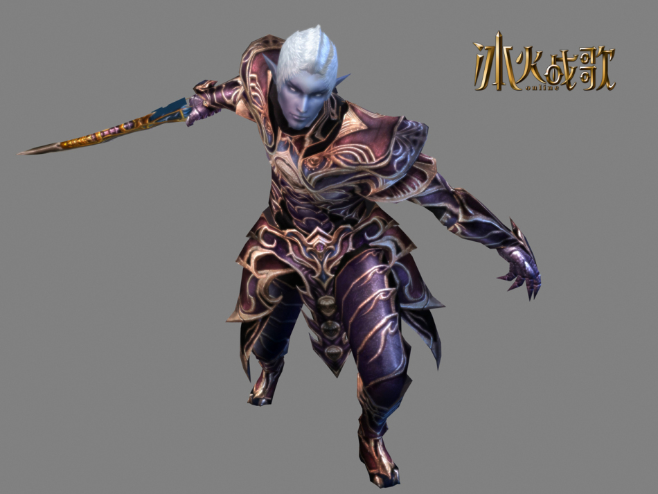 《冰火战歌》游戏原画