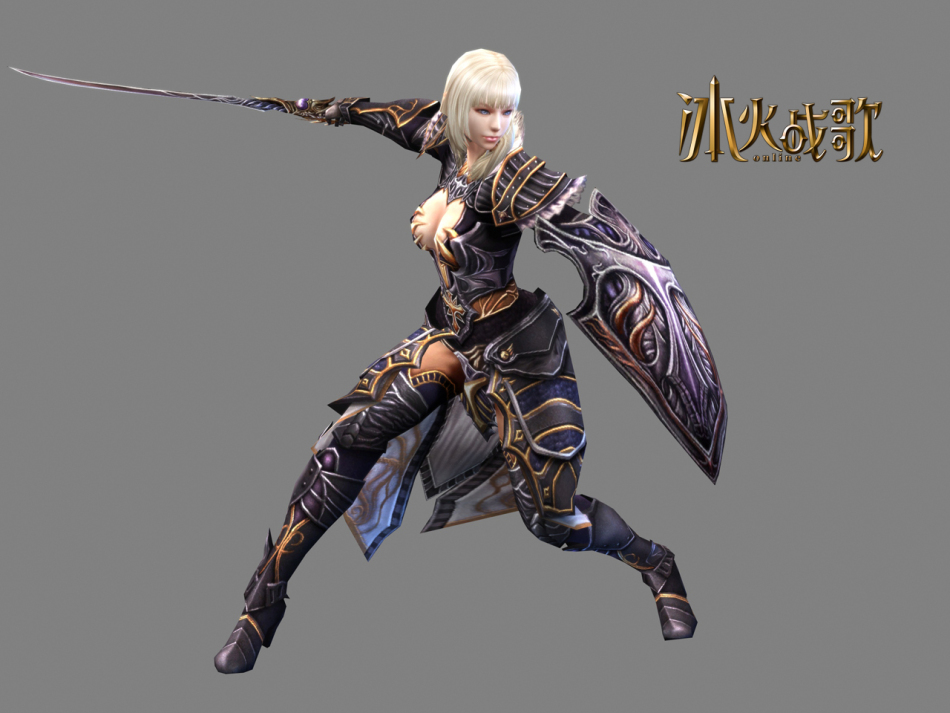 《冰火战歌》游戏原画