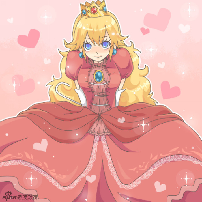 《超级玛丽》同人插画欣赏 公主篇