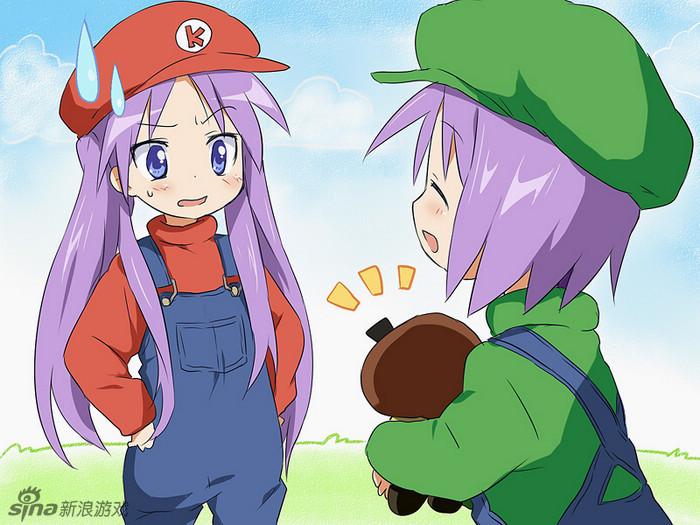 《超级玛丽》同人插画欣赏 娘化篇