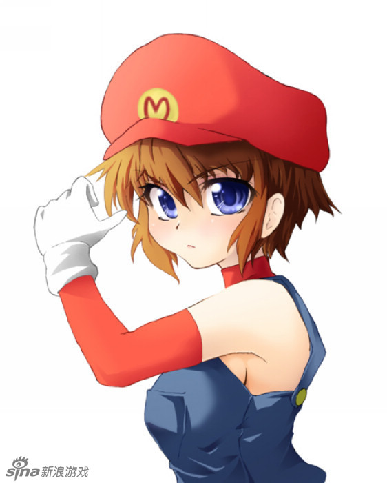 《超级玛丽》同人插画欣赏 娘化篇