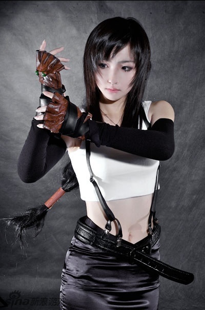柳未来《最终幻想》cosplay
