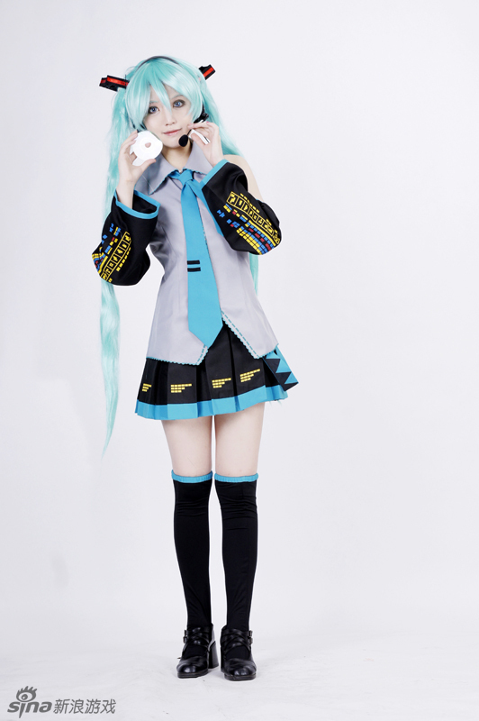 静电场朔初音未来cosplay