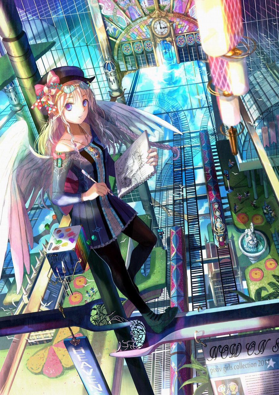 日本画师超华丽高清画作欣赏20(20/21)