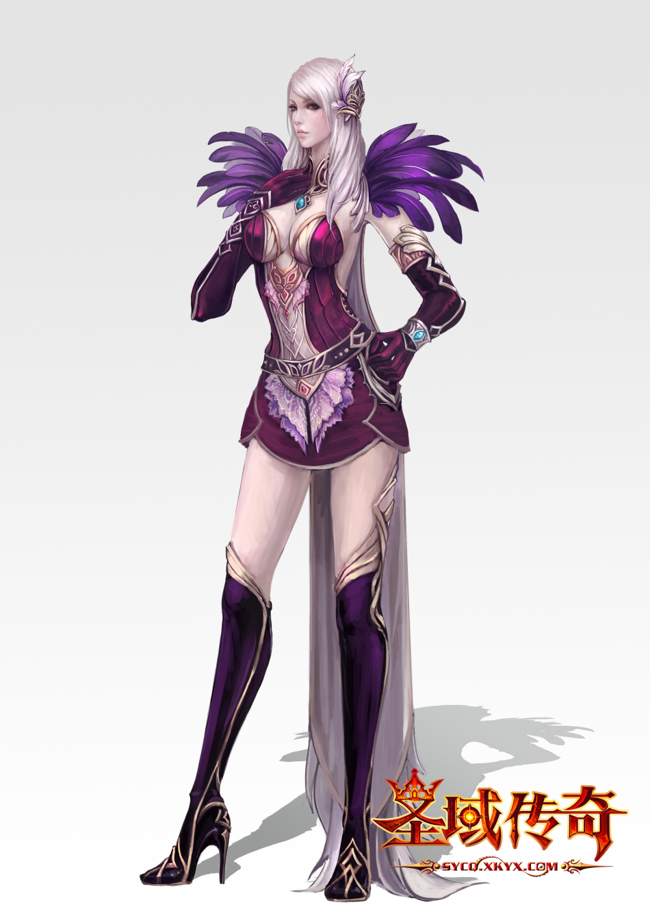 《圣域传奇》游戏原画