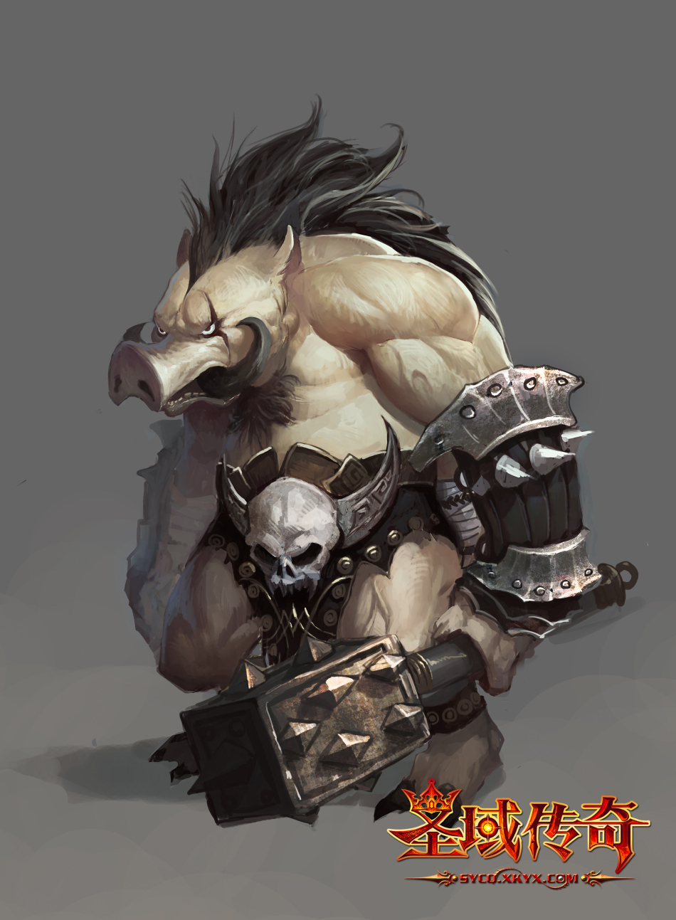 > 《圣域传奇》游戏原画