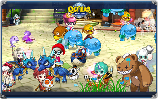 qq仙境游戏截图