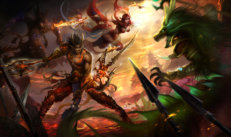 《传奇世界2》游戏原画_高清图集_新浪网