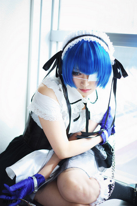 独眼制服更可爱 《一骑当千》吕蒙cos