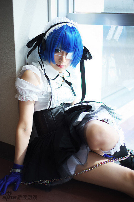 独眼制服更可爱 《一骑当千》吕蒙cos