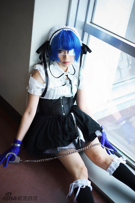 独眼制服更可爱 《一骑当千》吕蒙cos