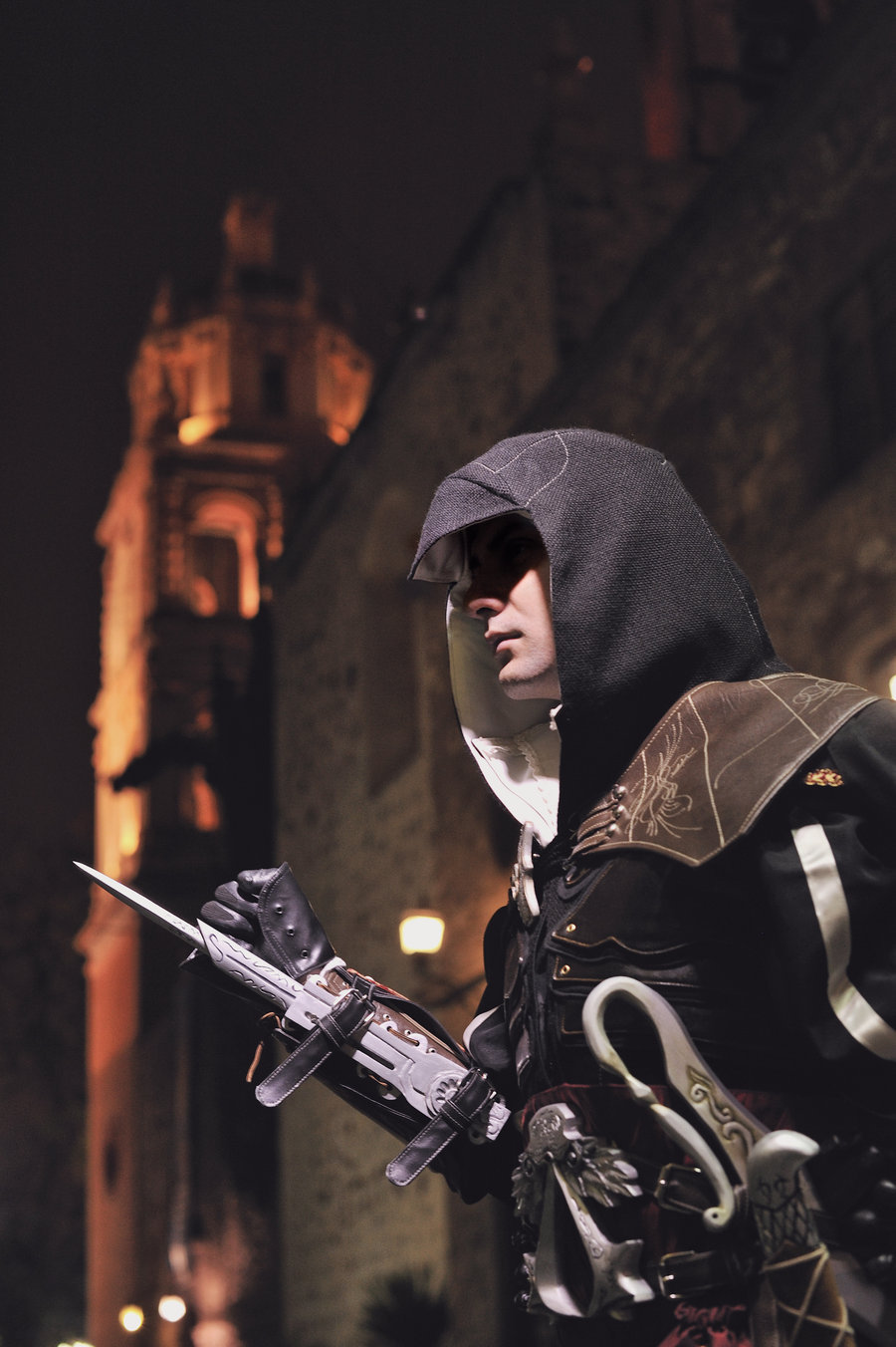 康纳化身胸悍妹纸《刺客信条》精彩cos图集赏