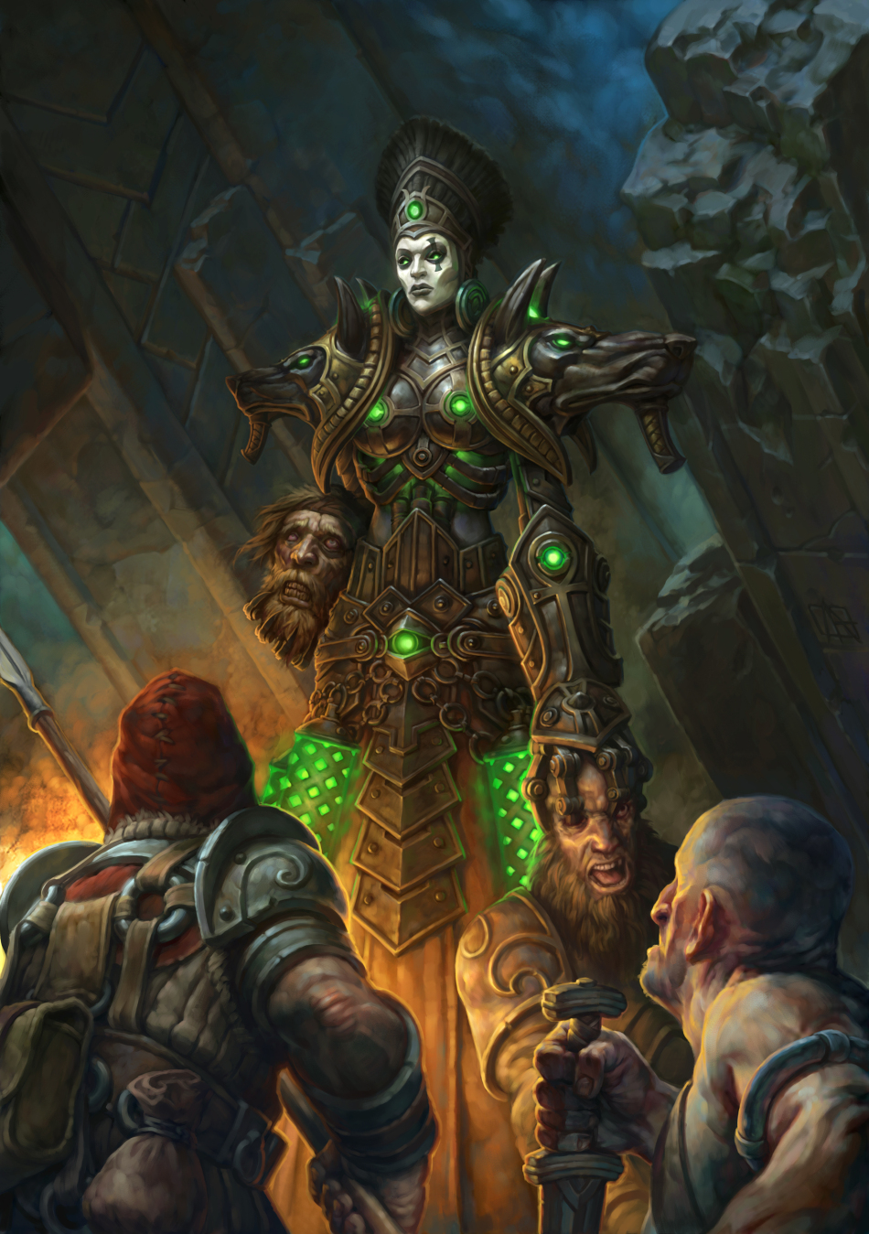 > 《巫师之怒》游戏原画