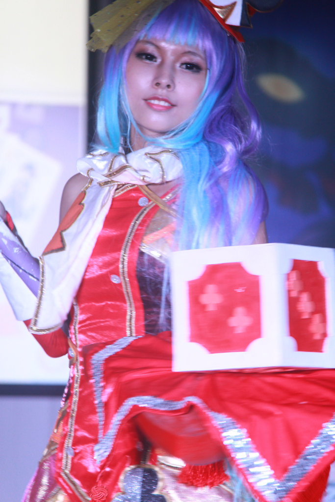 《龙之谷》新职业舞娘发布会现场