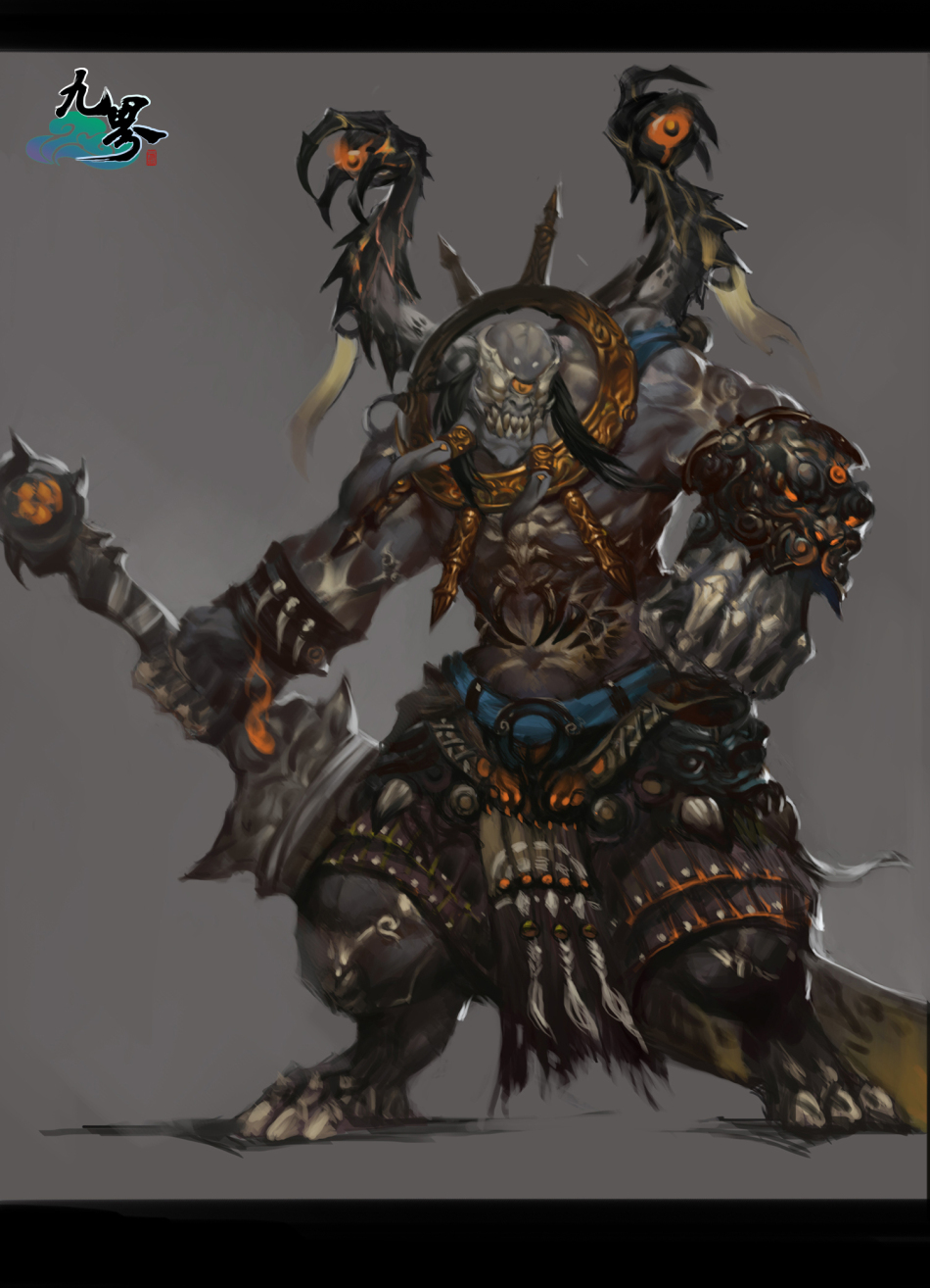 《九界》游戏原画