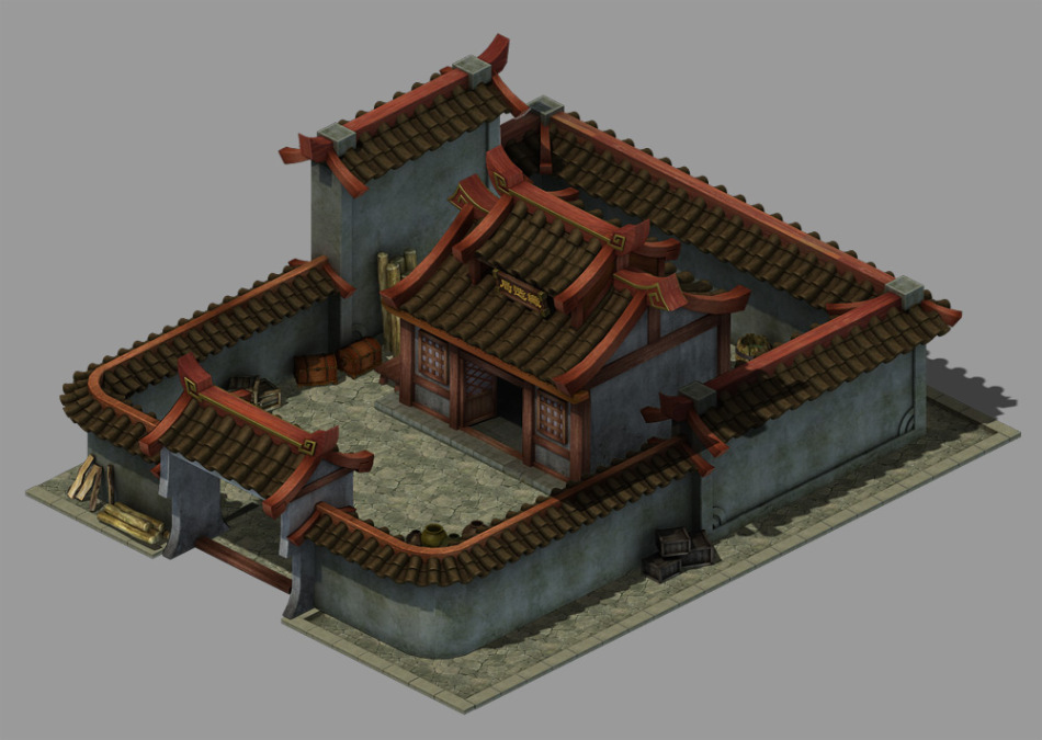 《鬼话钟馗》游戏建筑