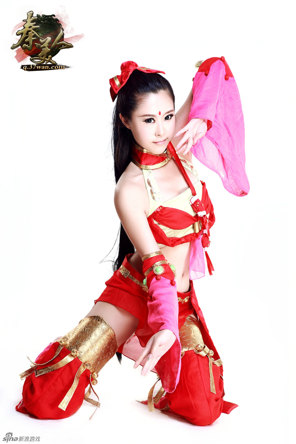 梦溪古装cos《秦美人》美蚕娘