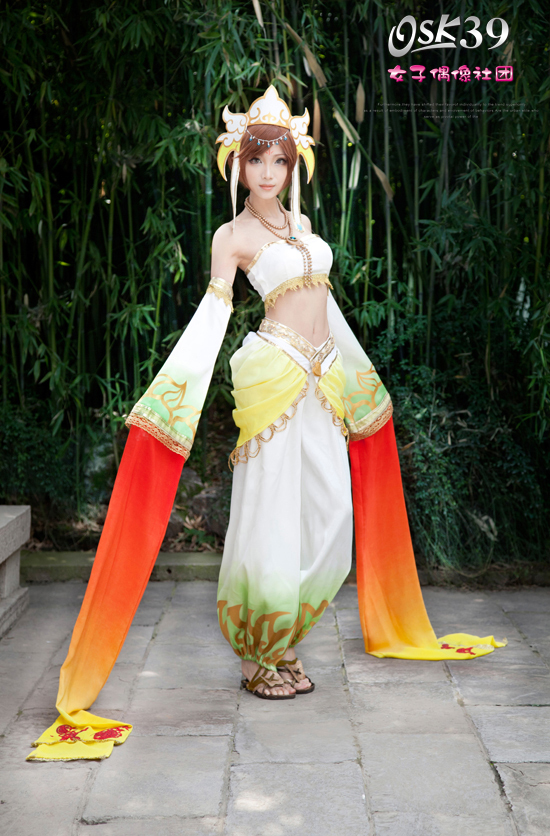 还原度赛高《无双大蛇z》三藏法师专业性感cos