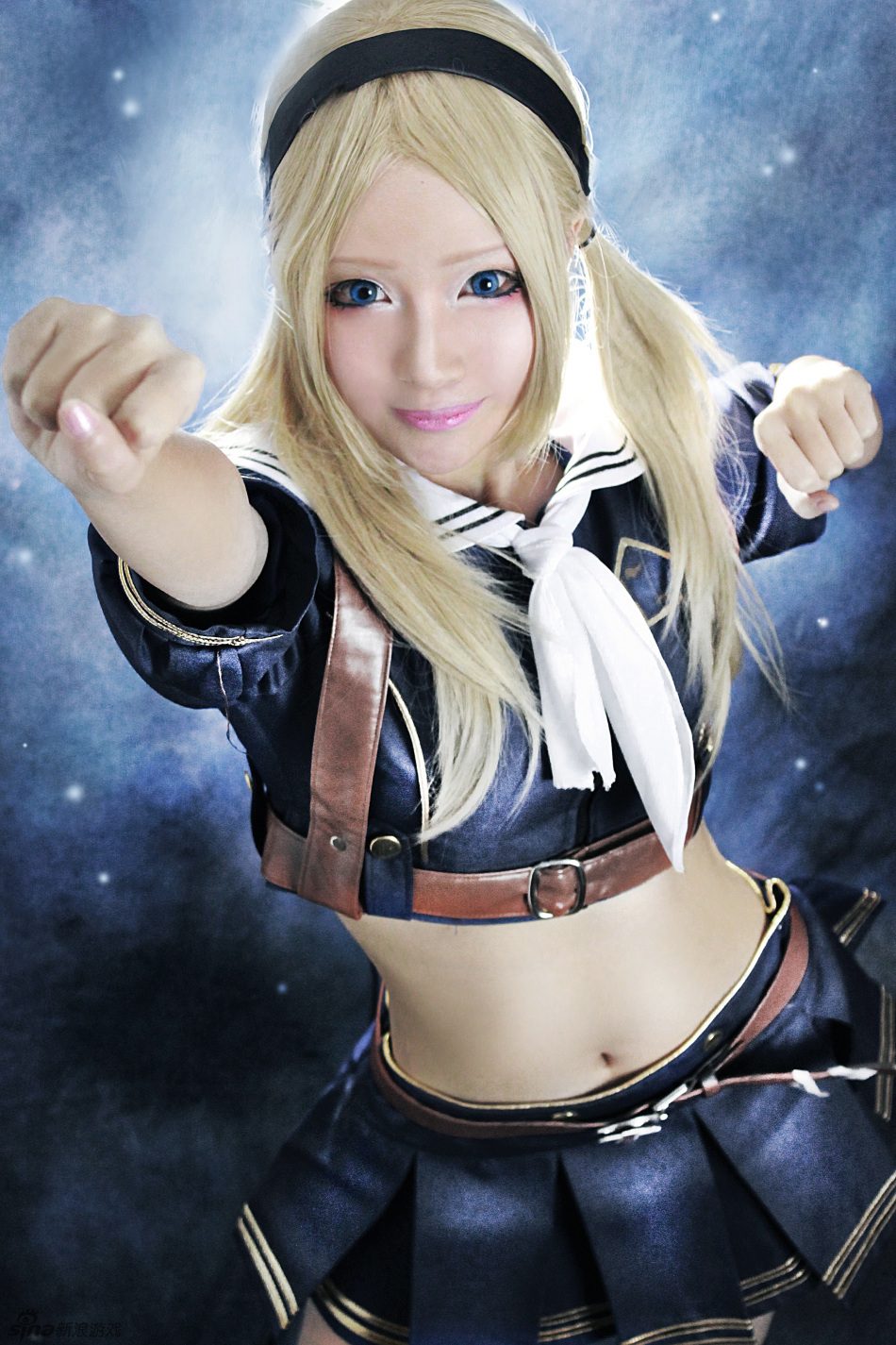 千夜未来新作《枪神纪》刀锋cosplay