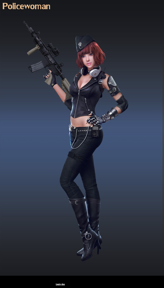 > 《逆战》游戏角色