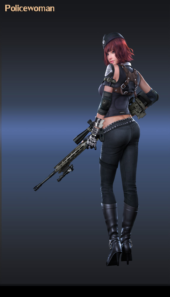 > 《逆战》游戏角色