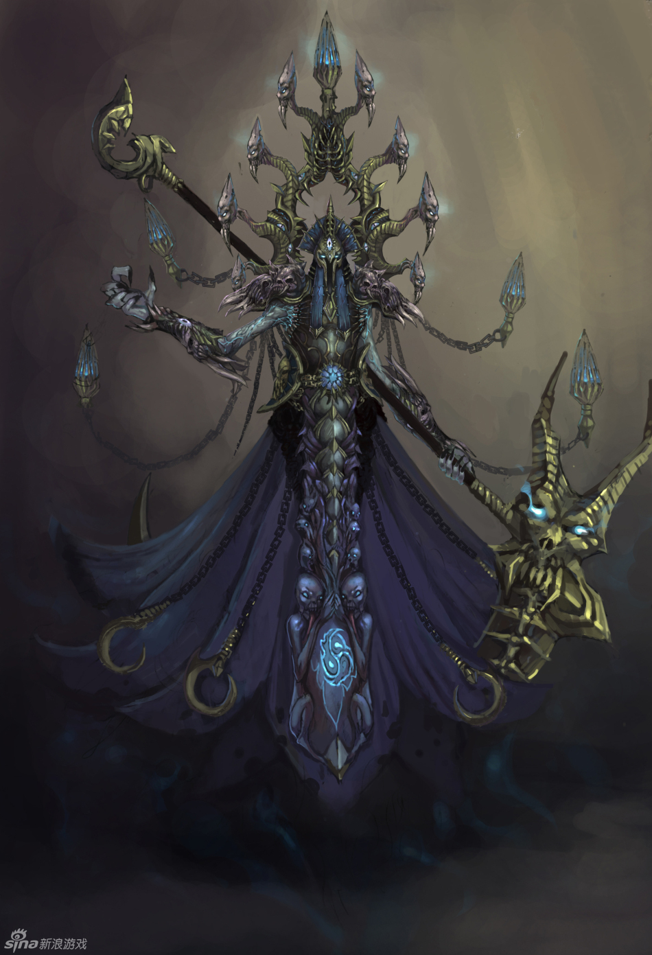 > 《大荒传奇》游戏原画