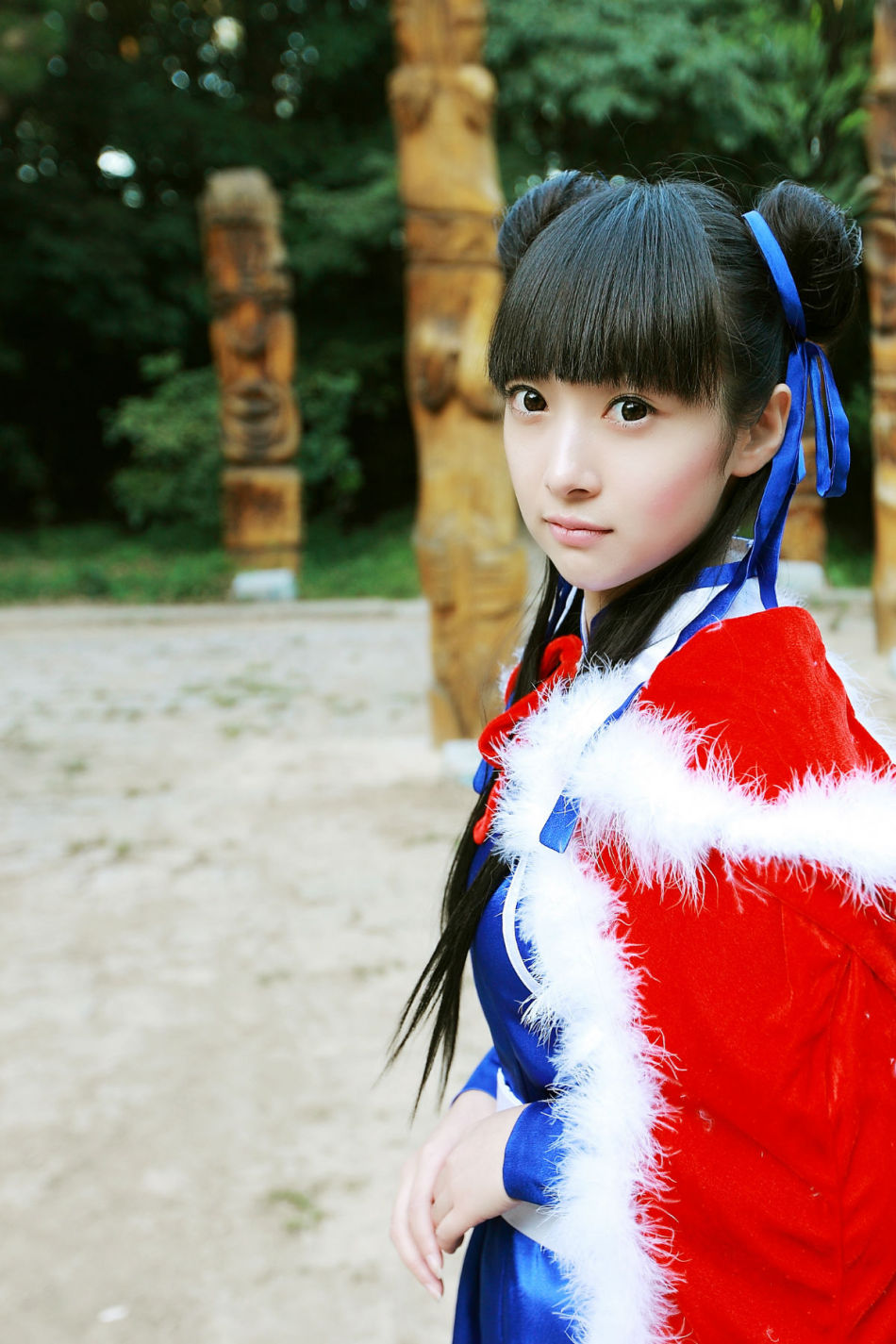 气质清新 大眼美眉cos赵灵儿