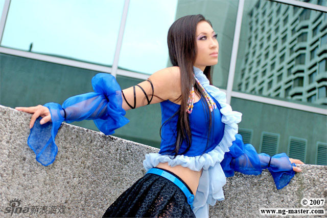 yaya han《最终幻想10-2》莲恩cos