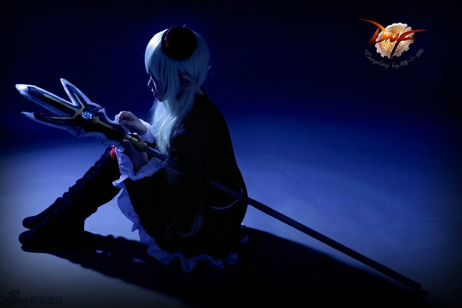 死亡之纳特亚dnf萌教主糖小幽cos魔法师图集