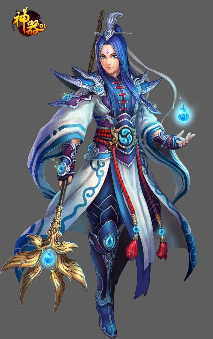 《神器ol》人物原画