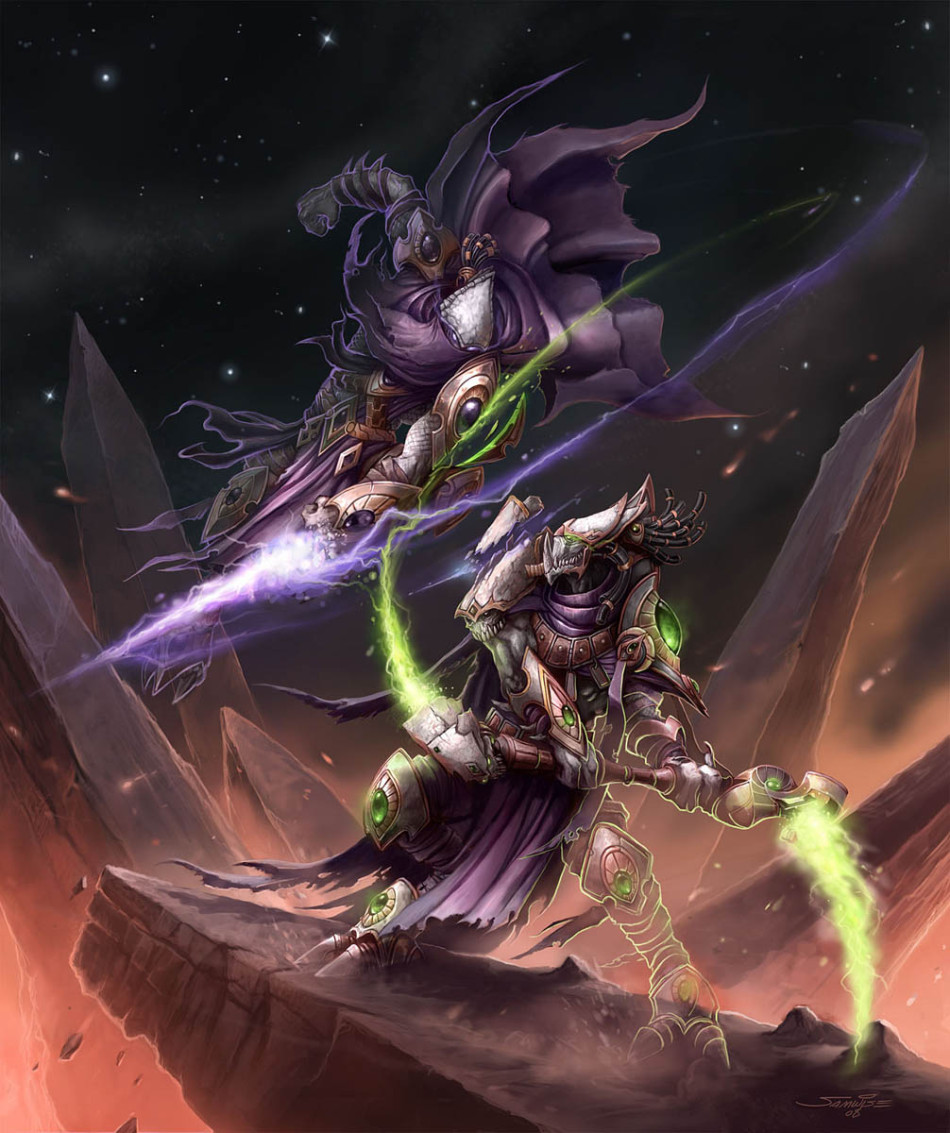 《星际争霸2》游戏原画