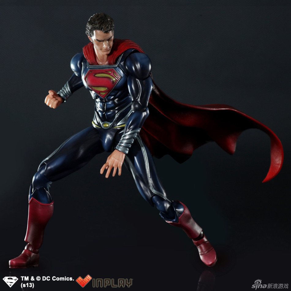dc官方正版 超人钢铁之躯最新手办欣赏