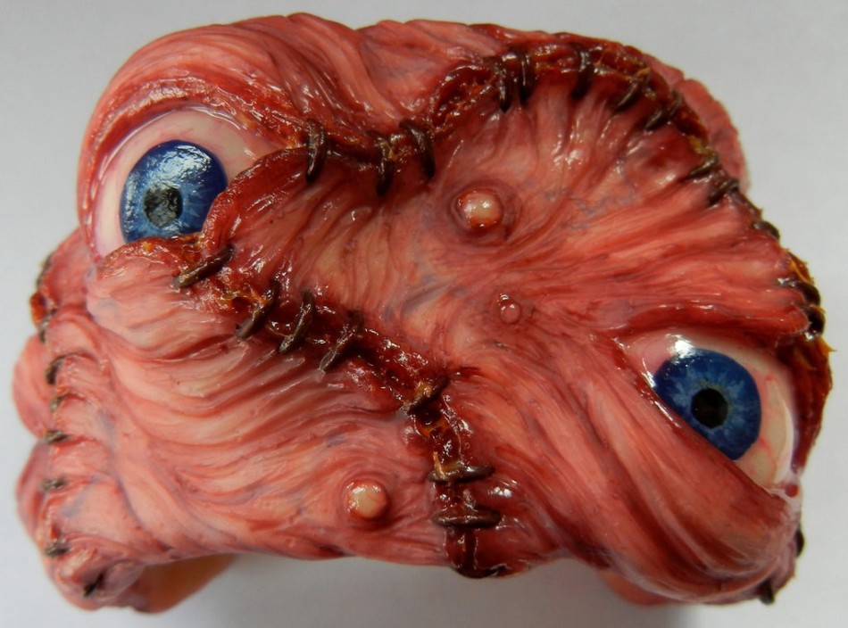 妹纸创意:马里奥重口食人花