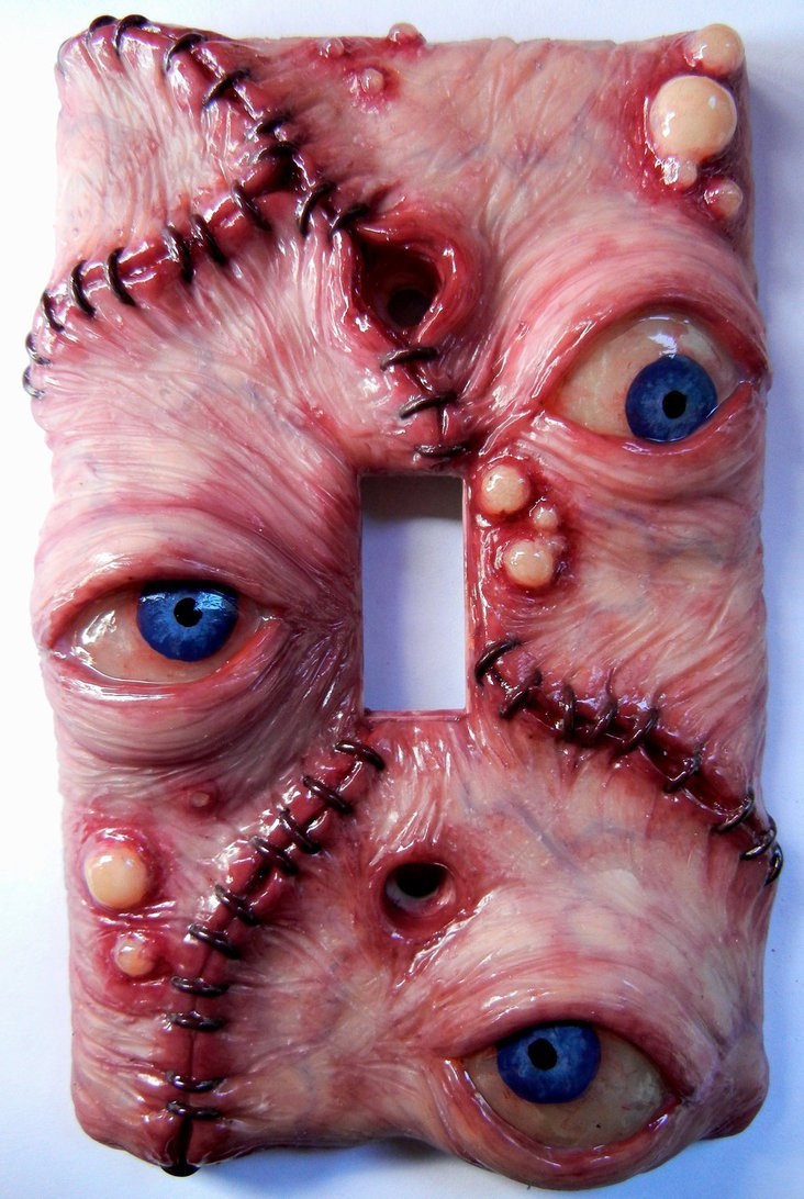 妹纸创意:马里奥重口食人花