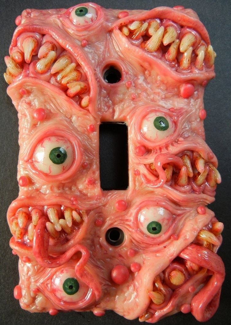 妹纸创意:马里奥重口食人花