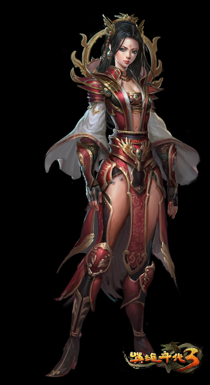 > 《英雄年代3》游戏原画