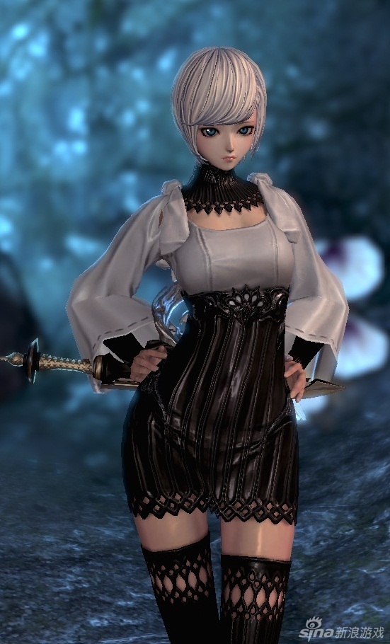 剑灵时装展之npc出售时装 花样年华