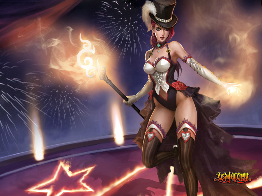 《女神联盟》女神性感壁纸