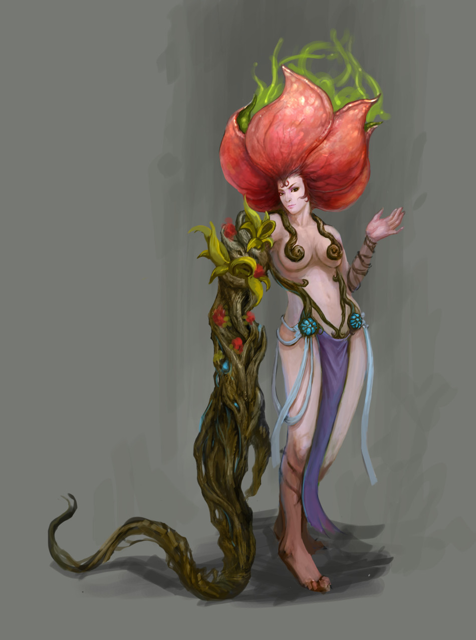 > 《我主封神》游戏原画