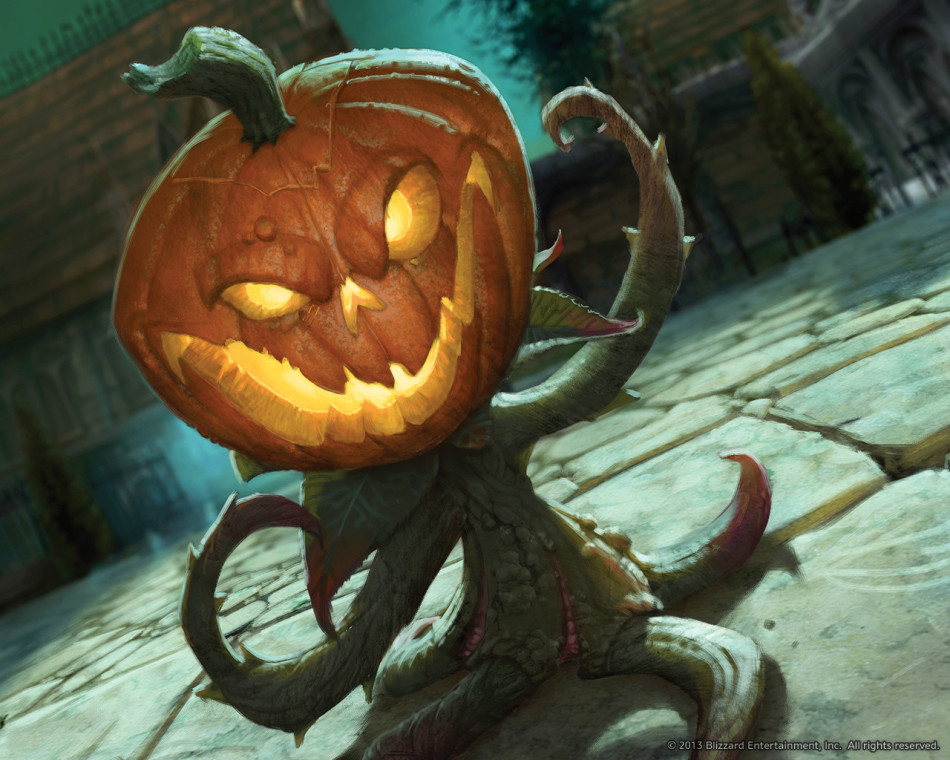 万圣节 无头骑士与邪恶南瓜灯