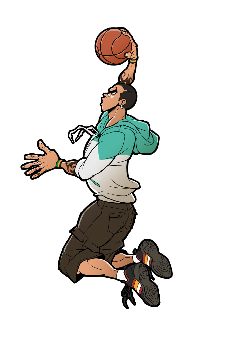 《自由篮球》游戏人物