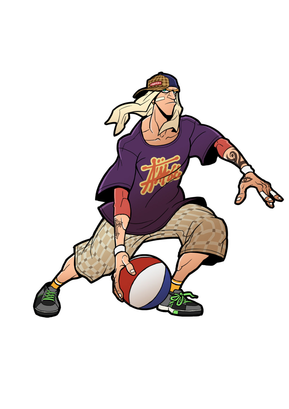 《自由篮球》游戏人物