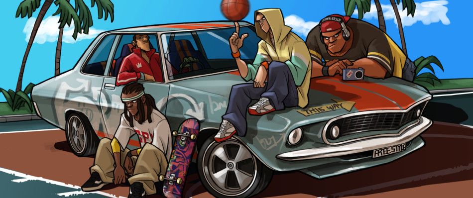 《自由篮球》游戏壁纸