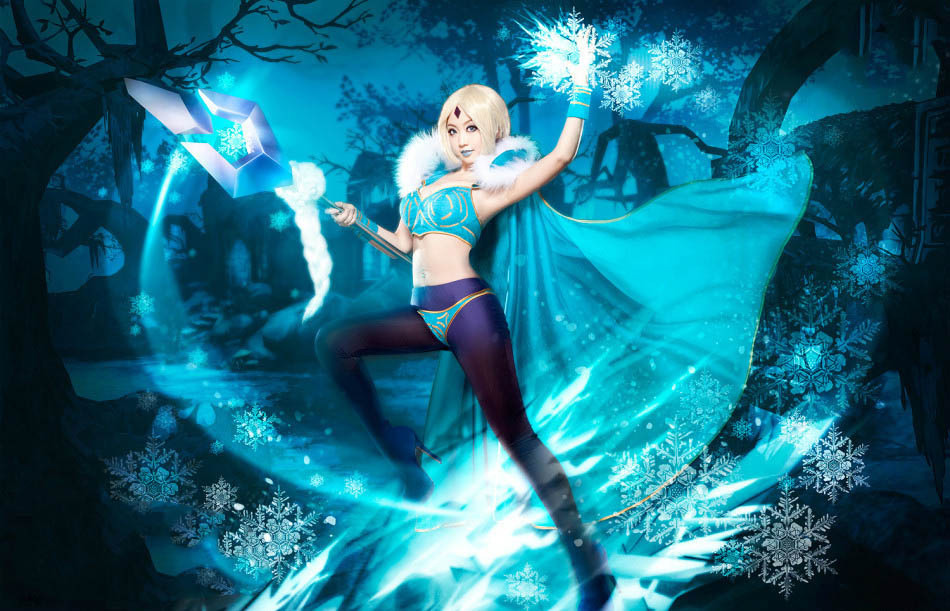 dota2美女cosplay 冰与火之歌