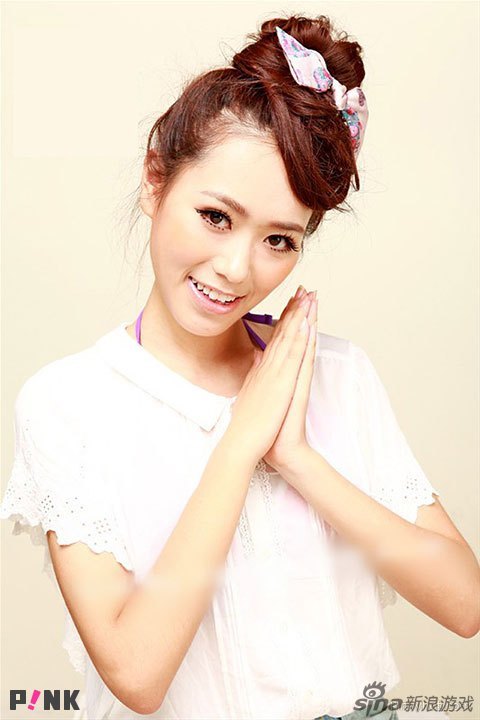 2014pink游戏女神顾菁